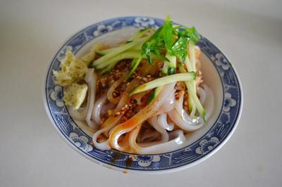 涼皮、米皮的區別,學習