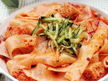 風(fēng)靡廣州的30種外來(lái)小吃 涼皮，帶你做幸福的吃貨